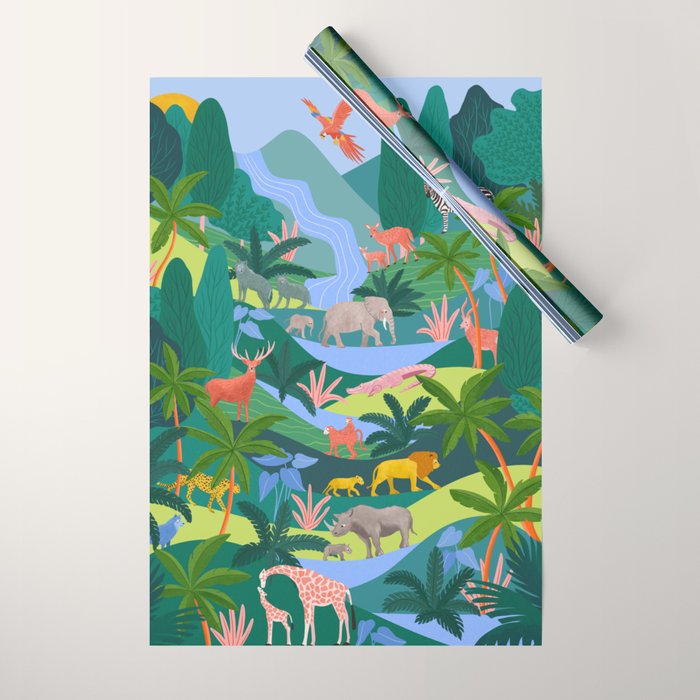 Rainforest Wrapping Paper Gallery Image 1