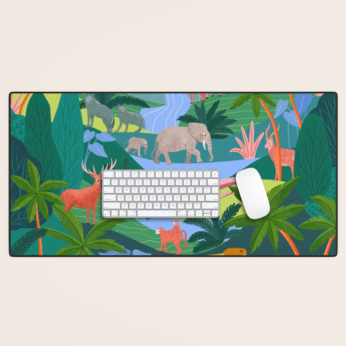 Rainforest Desk Mat Gallery Image 1