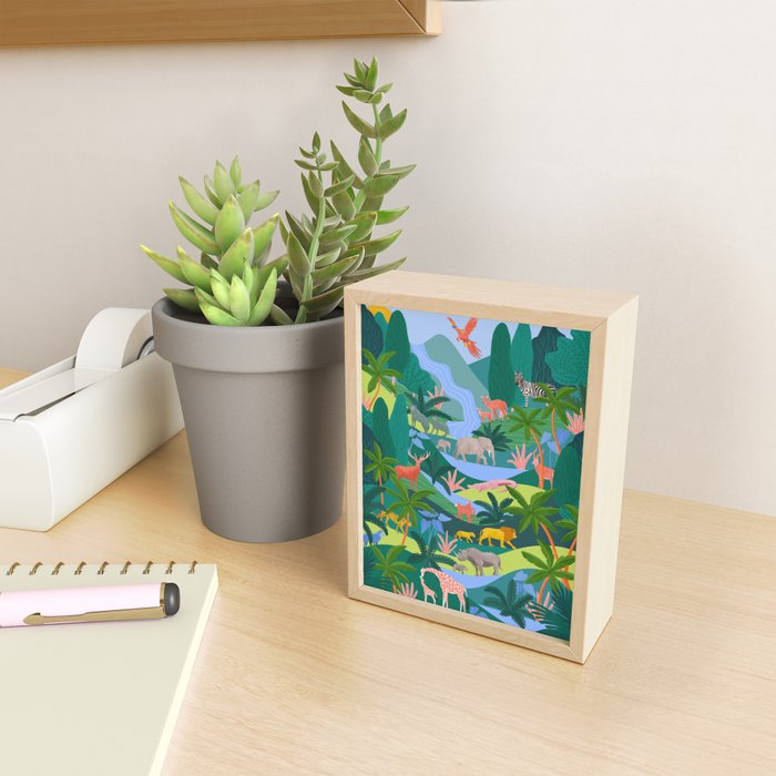 Rainforest Mini Art Print Gallery Image 2