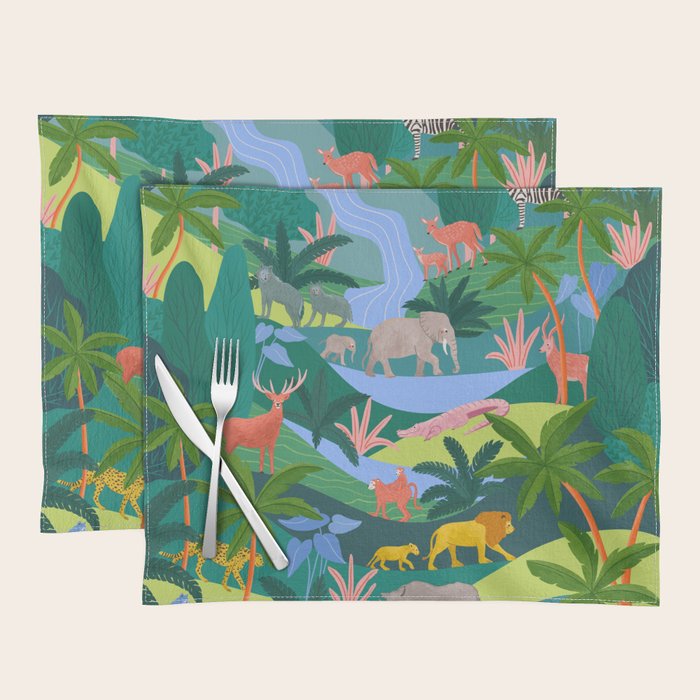 Rainforest Placemat Gallery Image 1