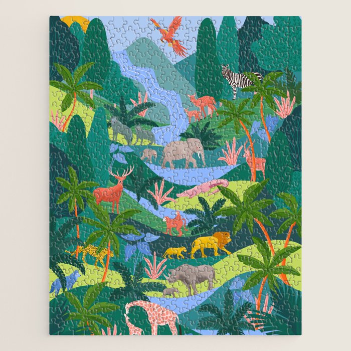 Rainforest Jigsaw Puzzle Gallery Image 1