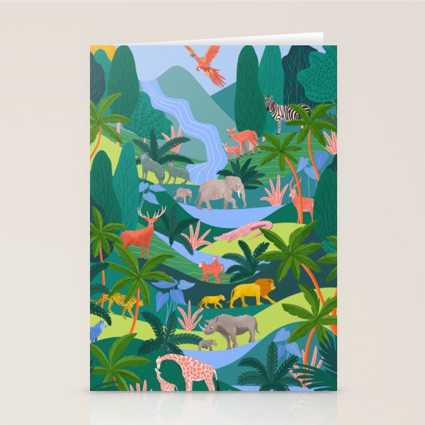 Rainforest Stationery Card Gallery Image 2