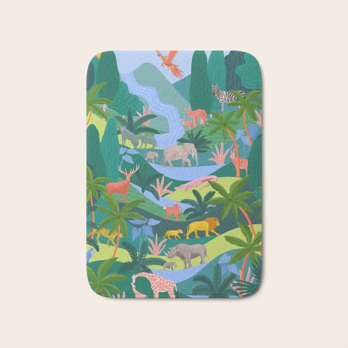 Rainforest Bath Mat Gallery Image 1
