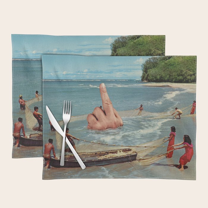 Fish Fingers - Rude catch of the day Placemat Gallery Image 1