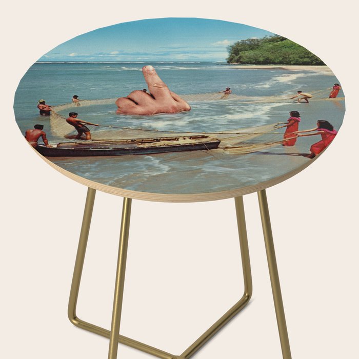 Fish Fingers - Rude catch of the day Side Table Gallery Image 2