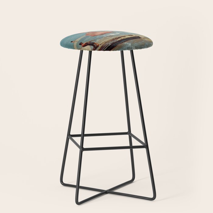 Fish Fingers - Rude catch of the day Stool Gallery Image 1