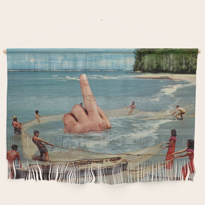 Fish Fingers - Rude catch of the day Wall Hanging Gallery Image 1