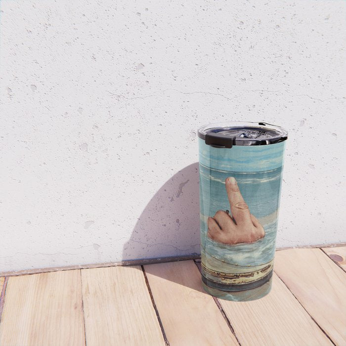 Fish Fingers - Rude catch of the day Travel Mug Gallery Image 4