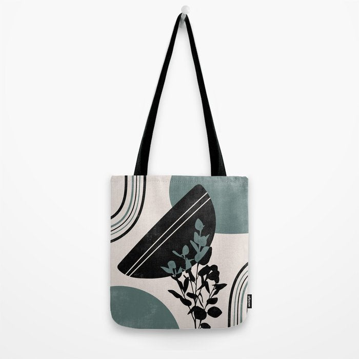 Eucalyptus Boho Botanical Tote Bag Gallery Image 2