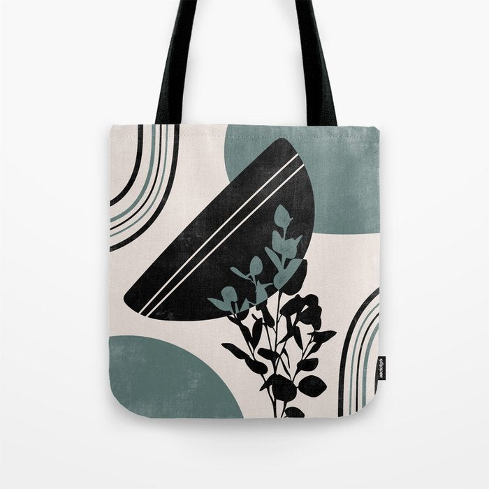 Eucalyptus Boho Botanical Tote Bag Gallery Image 1