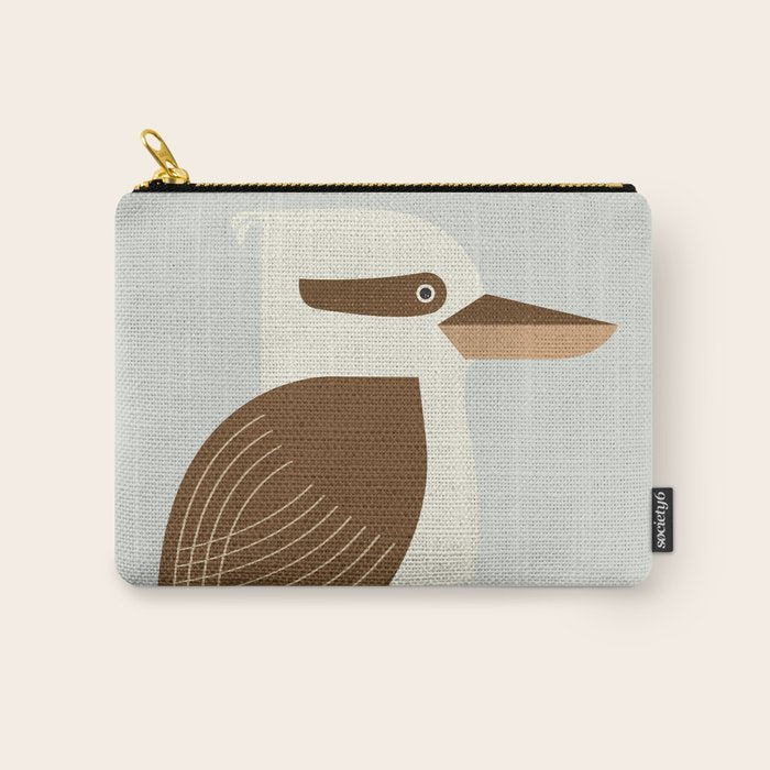 Whimsy Laughing Kookaburra Carry All Pouch Gallery Image 1