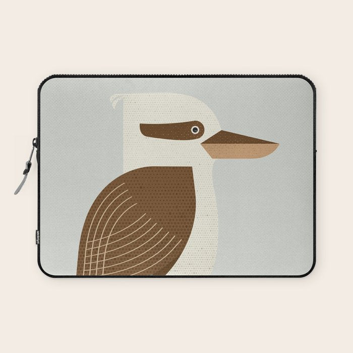 Whimsy Laughing Kookaburra Laptop Sleeve Gallery Image 1