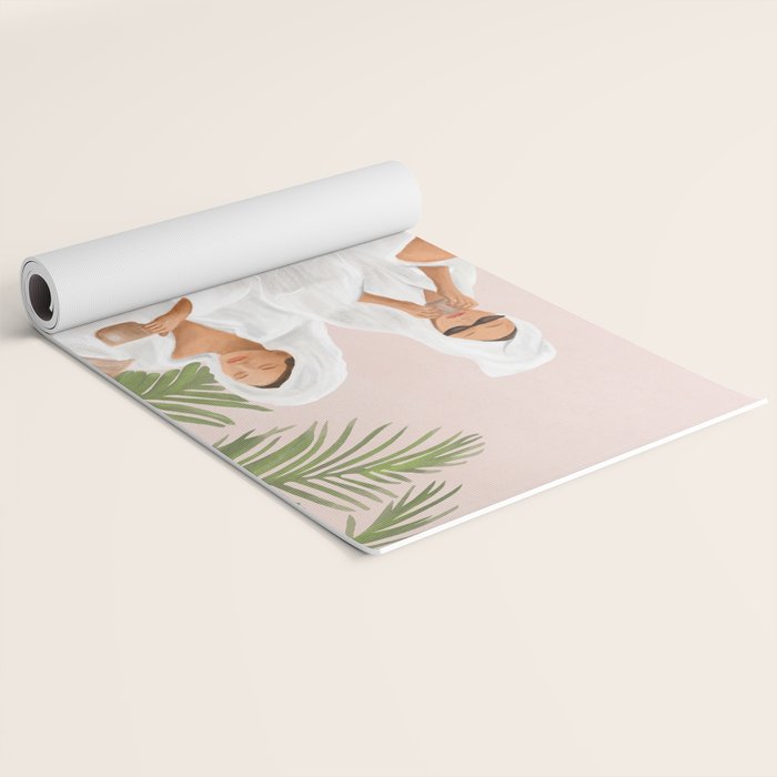 Weekend morning with friends Yoga Mat Gallery Image 2