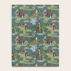 Vintage Pin-Up Girl Frogs Notebook Gallery Image 4