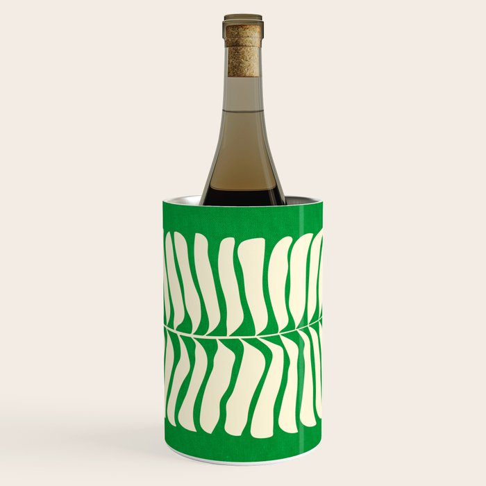 JAZZ FERNS 04 | Pine Green Matisse Edition Wine Chiller Gallery Image 1