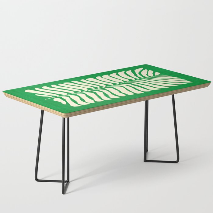 JAZZ FERNS 04 | Pine Green Matisse Edition Coffee Table Gallery Image 1