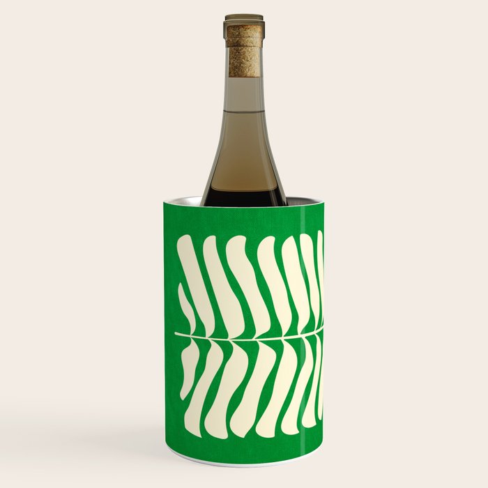 JAZZ FERNS 04 | Pine Green Matisse Edition Wine Chiller Gallery Image 2