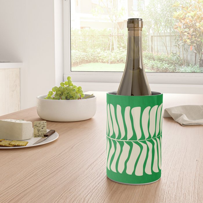 JAZZ FERNS 04 | Pine Green Matisse Edition Wine Chiller Gallery Image 4
