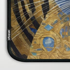 Gustav Klimt Style White Cat with Beautiful Costume Laptop Sleeve Gallery Image 3