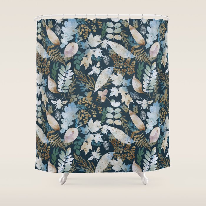 Gentle forest whispers D Shower Curtain Gallery Image 1