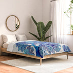 Sea Fan Coral - Blue OmbrÃ© Comforter Gallery Image 2