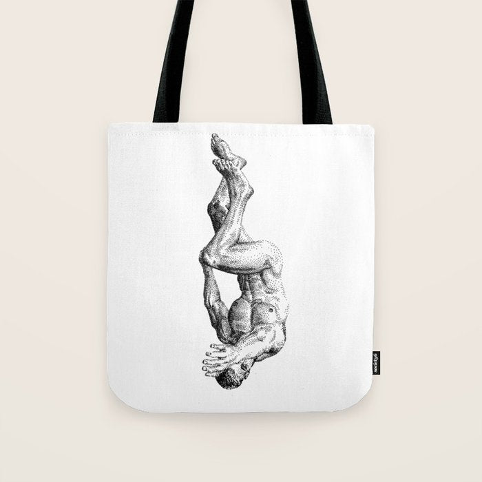 Falling From Heaven NOODDOODs Tote Bag Gallery Image 1