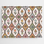 Spring Diamond Print Jigsaw Puzzle Gallery Image 1
