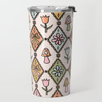 Spring Diamond Print Travel Mug Gallery Image 2
