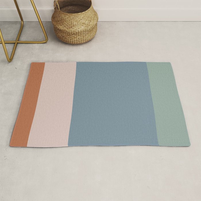 Contemporary Color Block XI Rug – Society6