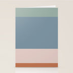 Contemporary Color Block XI Stationery Card Gallery Image 2