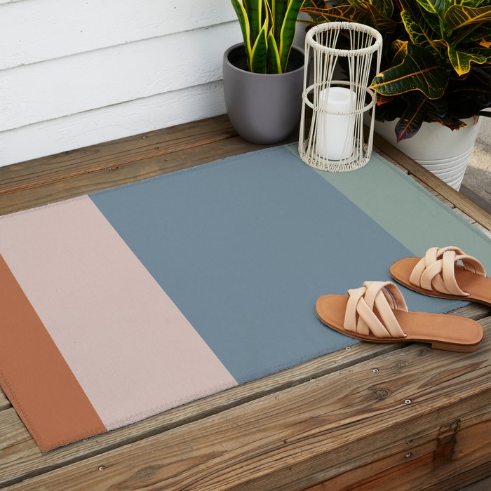 Contemporary Color Block XI Outdoor Rug Gallery Image 2