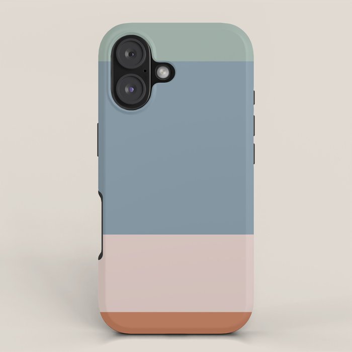 Contemporary Color Block XI iPhone Case Gallery Image 1