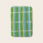 Green Plaid Bath Mat Gallery Image 1