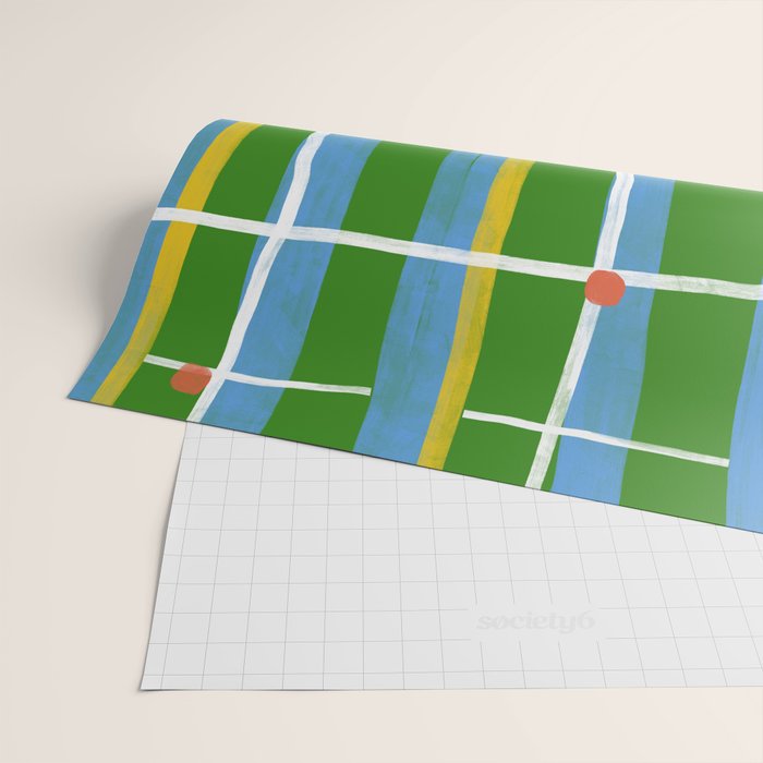 Green Plaid Wrapping Paper Gallery Image 2