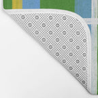 Green Plaid Bath Mat Gallery Image 2