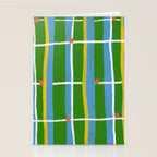 Green Plaid Stationery Card Gallery Image 2