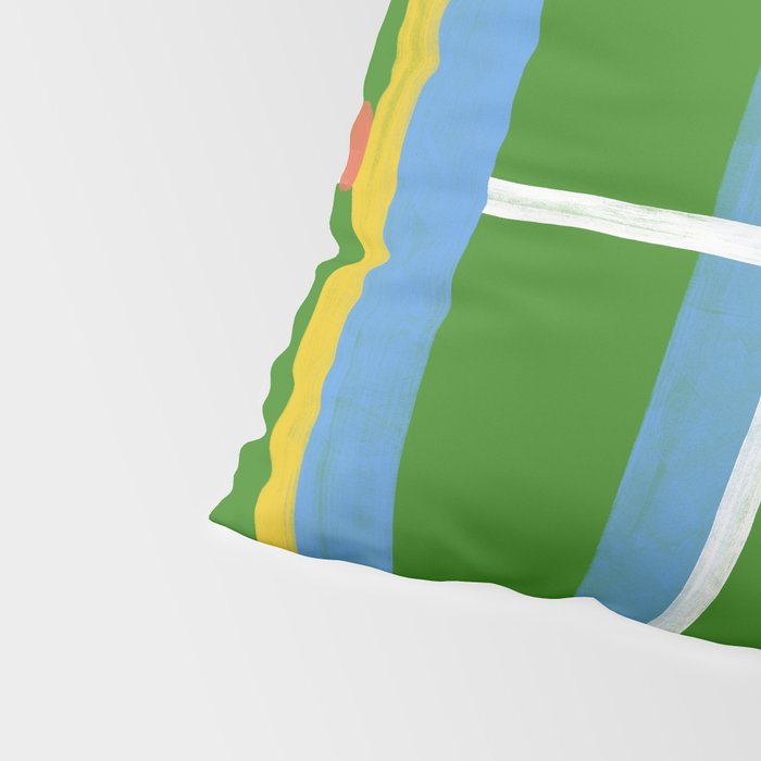 Green Plaid Pillow Sham Gallery Image 4