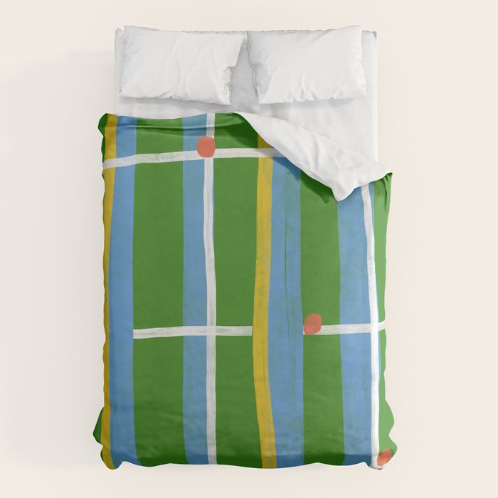 Green Plaid Duvet Cover Gallery Image 6