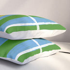 Green Plaid Pillow Sham Gallery Image 3