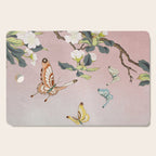 Butterflies and pear blossoms Cutting Board Gallery Image 1