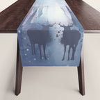 Under the tall forest trees I Table Runner Gallery Image 1