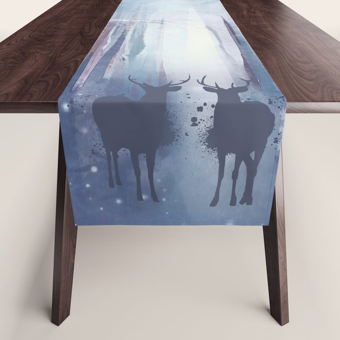 Under the tall forest trees I Table Runner Gallery Image 1