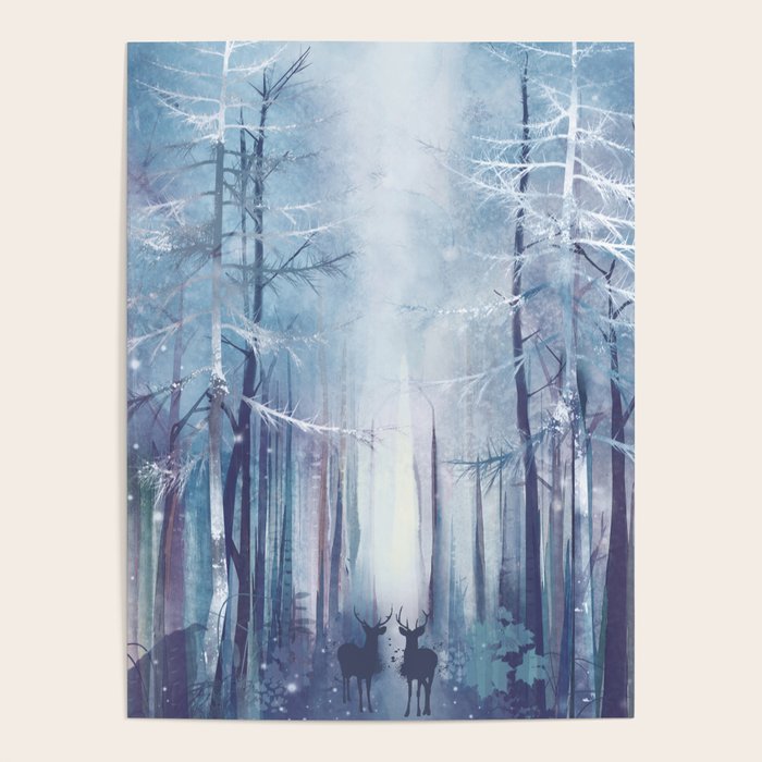 Under the tall forest trees I Poster Gallery Image 4