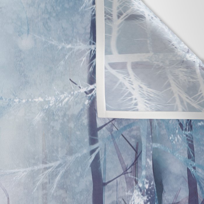 Under the tall forest trees I Wall Tapestry Gallery Image 3