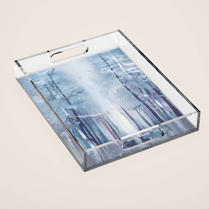Under the tall forest trees I Acrylic Tray Gallery Image 1