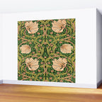 William Morris Pimpernel, green, William Morris floral design  Wall Mural Gallery Image 2