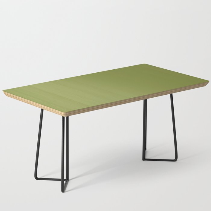 Olive Green Solid Color Coffee Table Gallery Image 1