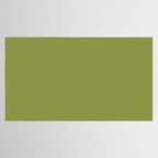 Olive Green Solid Color Tablecloth Gallery Image 2