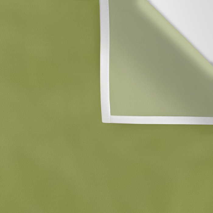 Olive Green Solid Color Wall Tapestry Gallery Image 3