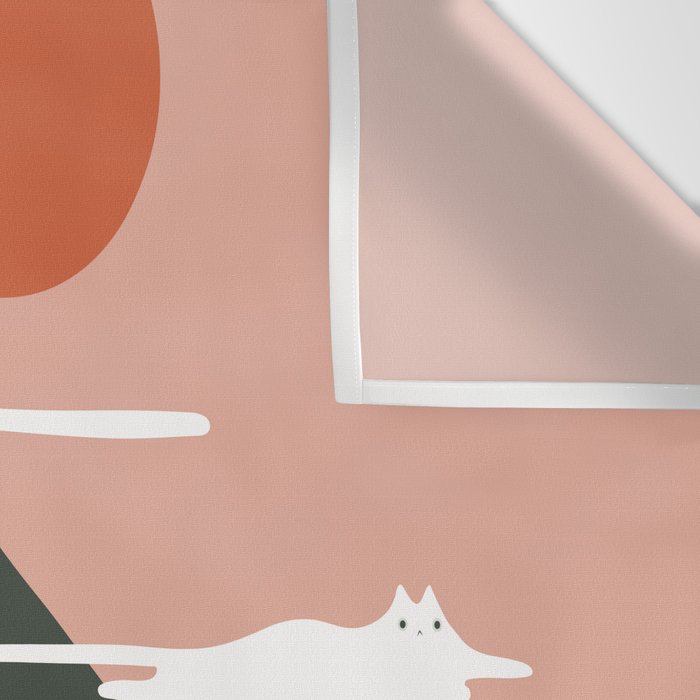 Cat Landscape 72 Wall Tapestry Gallery Image 3